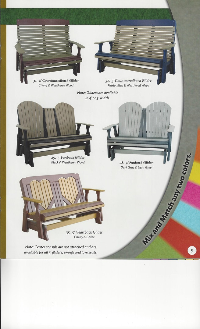 Outdoor Poly Furniture Country Turf & Trail LLC Sunbury Pennsylvania