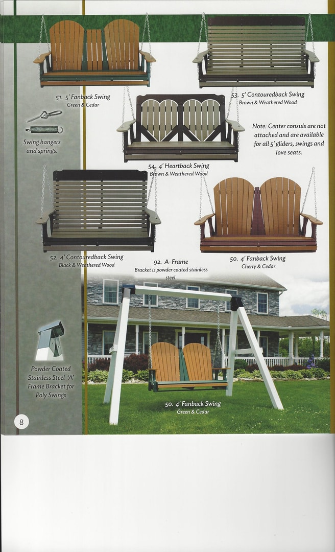 Outdoor Poly Furniture Country Turf & Trail LLC Sunbury Pennsylvania